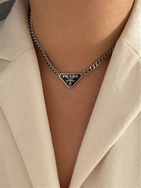 prada l ring|Prada necklace for women.